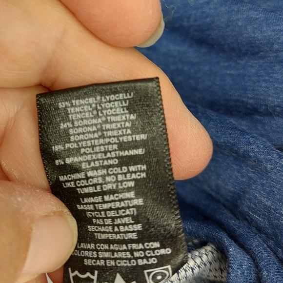 Kuhl Cowlneck Oversized Sweater Blue - Picture 5 of 6